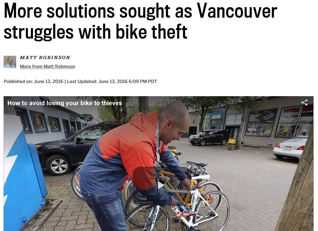 Bike theft